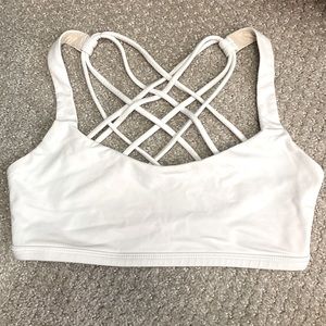 Lululemon strappy sports bra